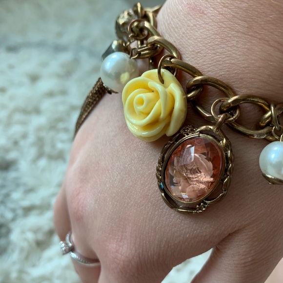 Vintage Inspired Bauble Charm Bracelet - Picture 6 of 8